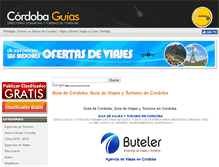 Tablet Screenshot of cordobaguias.com.ar